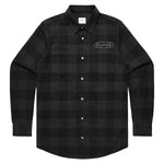 Grey Logo Flannel